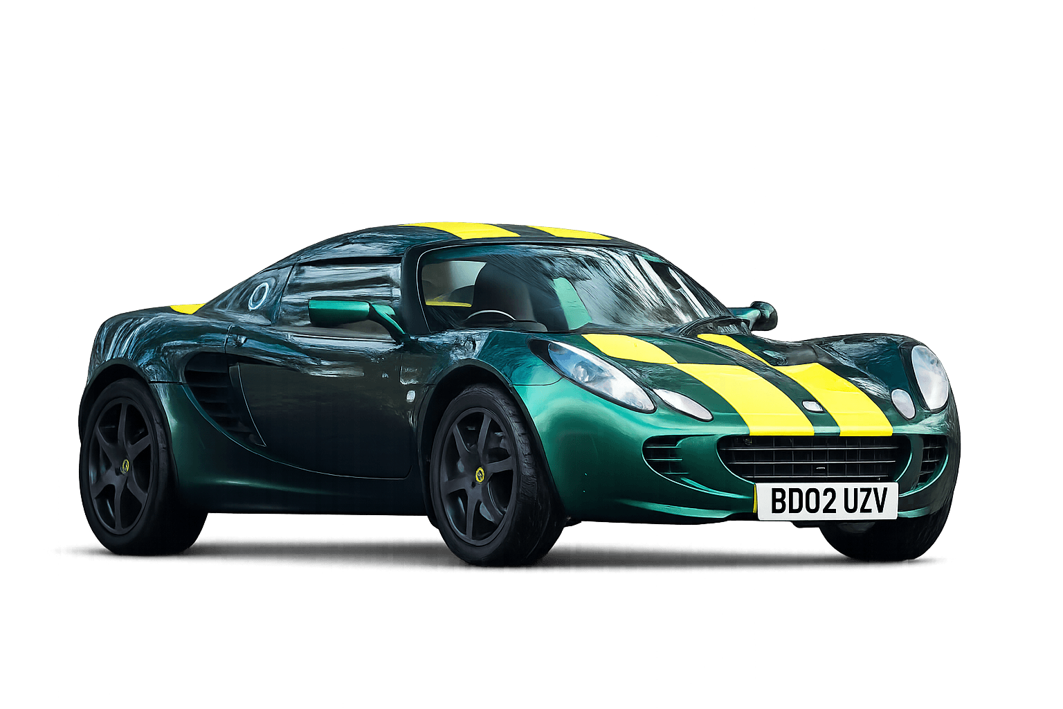 Lotus Elise en un camino forestal, uno de los coches que han pasado por AMR